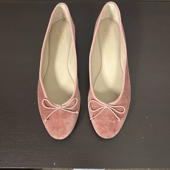 Anthropologie Pink Suede Flats - Picture 2 of 9